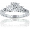 1.71 CT Women's Round Cut Diamond Engagement Ring New